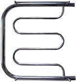 Полотенцесушитель водяной ТЕРА ПМ 500х500 нар.р. 1 (ПСВ-02-02) без кронш.