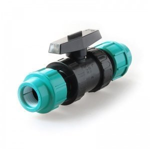 Кран шаровый муфта-муфта 20х20 ПЭ